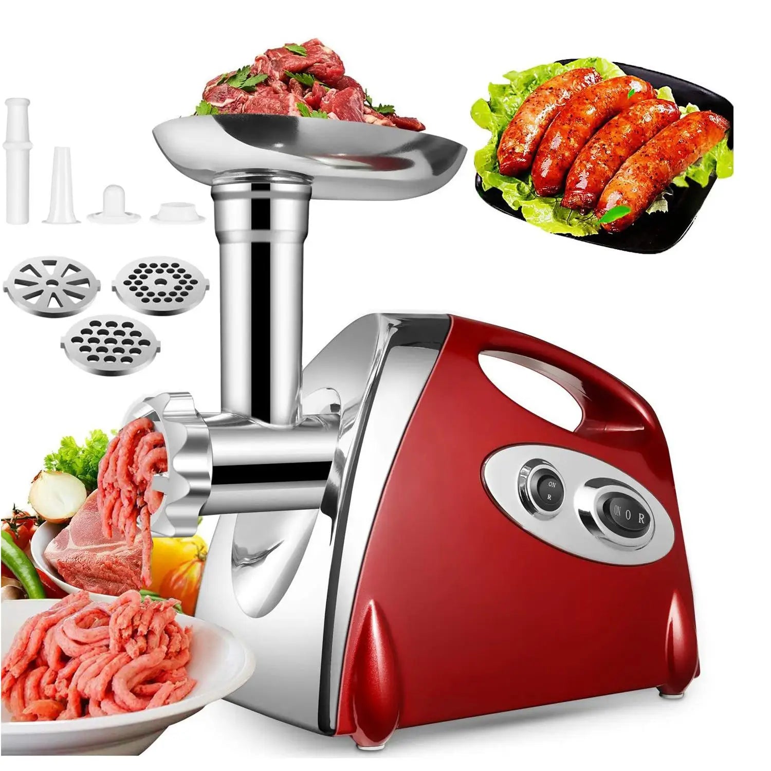 moedor de carne elétrico