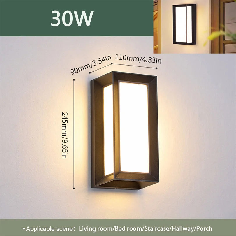Led Outdoor Wall Light