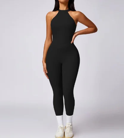 Roupa desportiva feminina de compressão