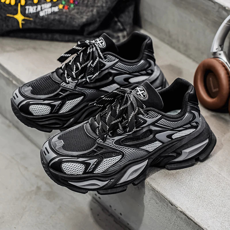 Tendência de calçado desportivo casual masculinos