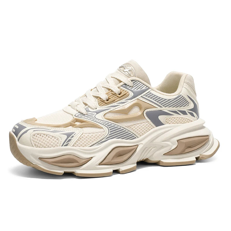 Tendência de calçado desportivo casual masculinos