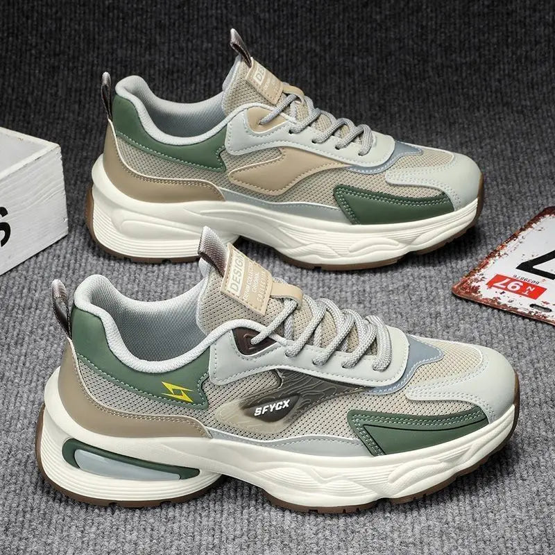 Sapatos masculinos de verão respiráveis