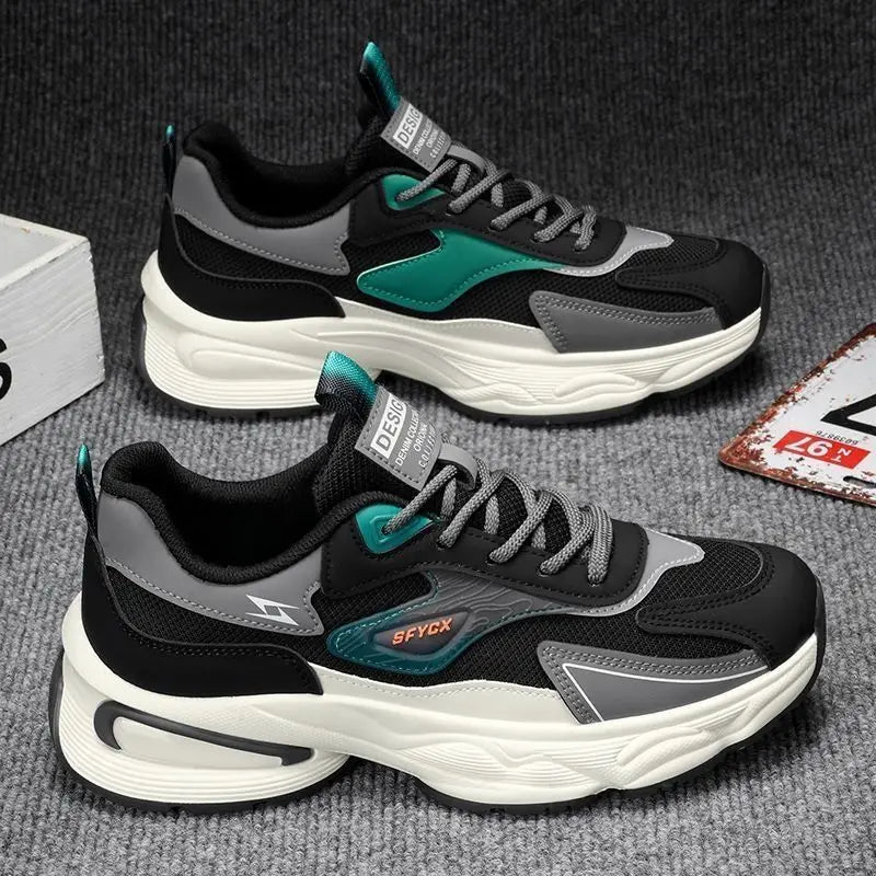 Sapatos masculinos de verão respiráveis