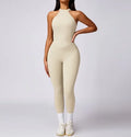 Roupa desportiva feminina de compressão