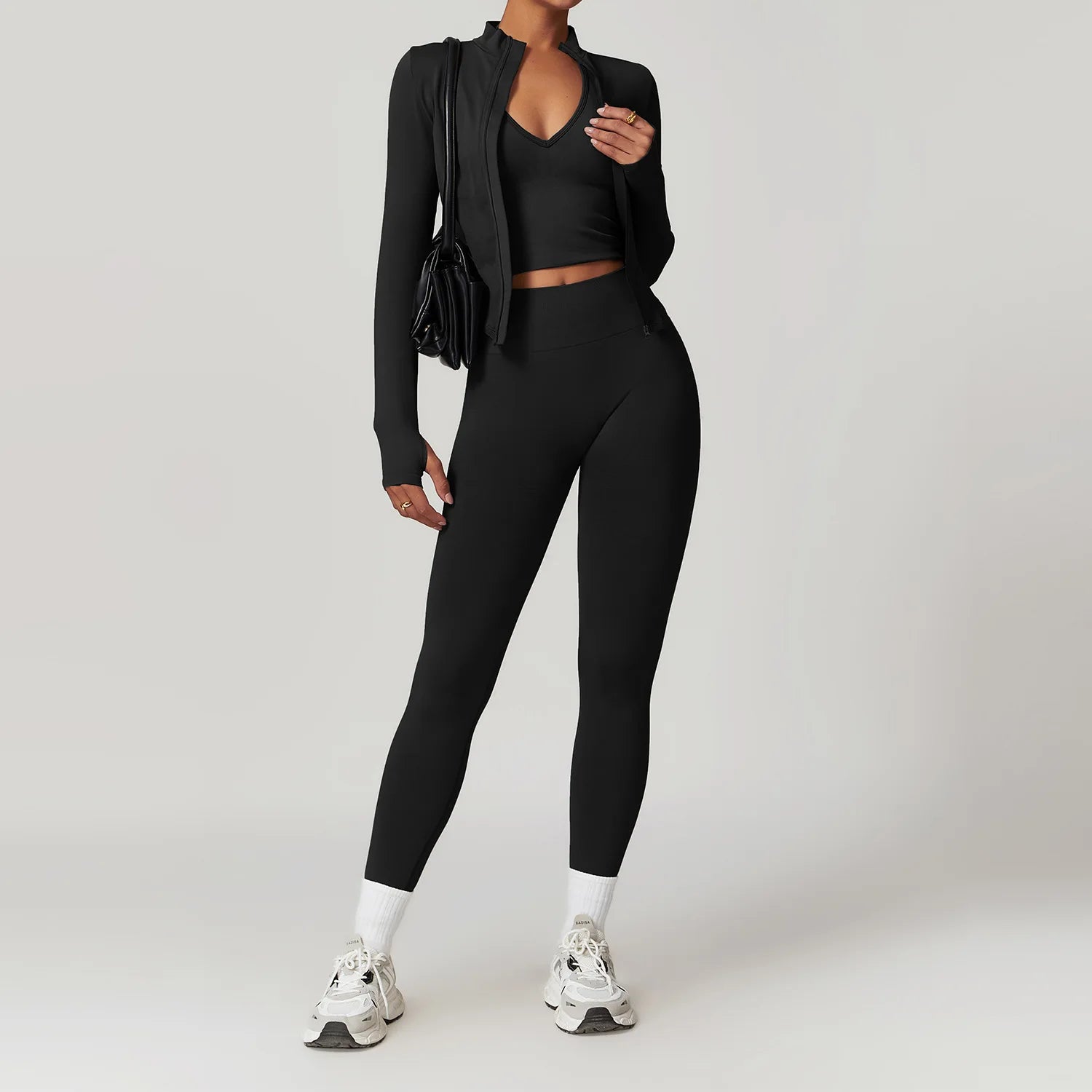 Conjunto de ginástica para ioga estilo novo