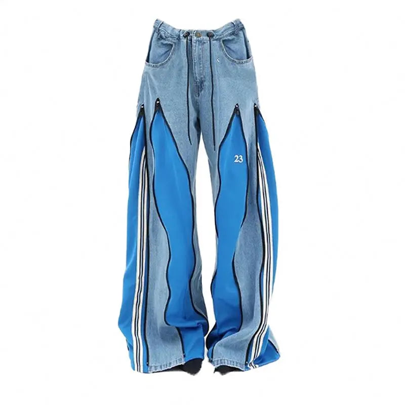 Novo estilo casual feminino com fechos