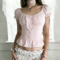 American Style Pink Lace