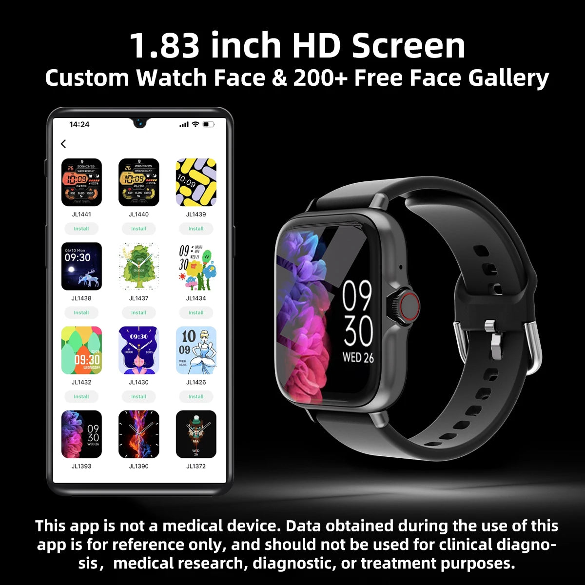 smartwatch iphone/android