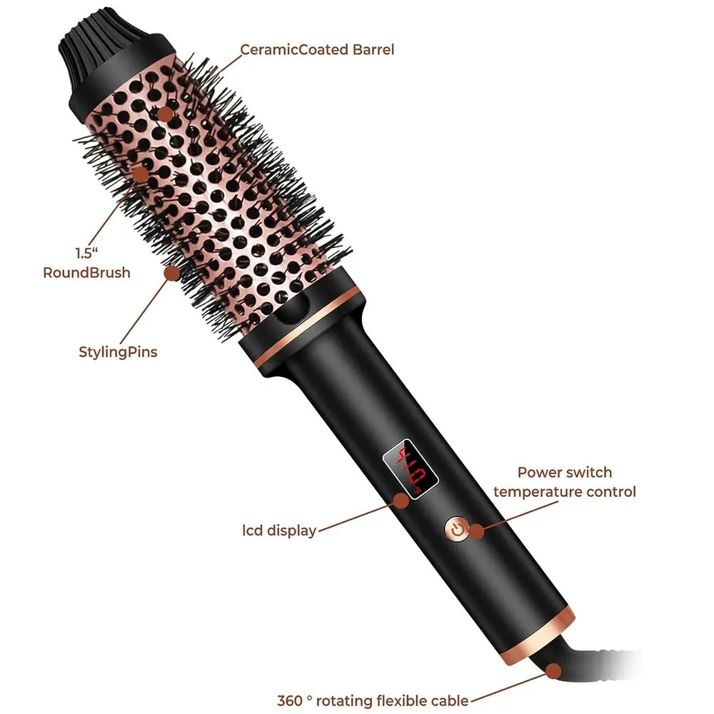 3 em 1 alisador de cabelo iônico profissional