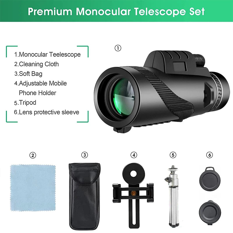 telescopio monocular