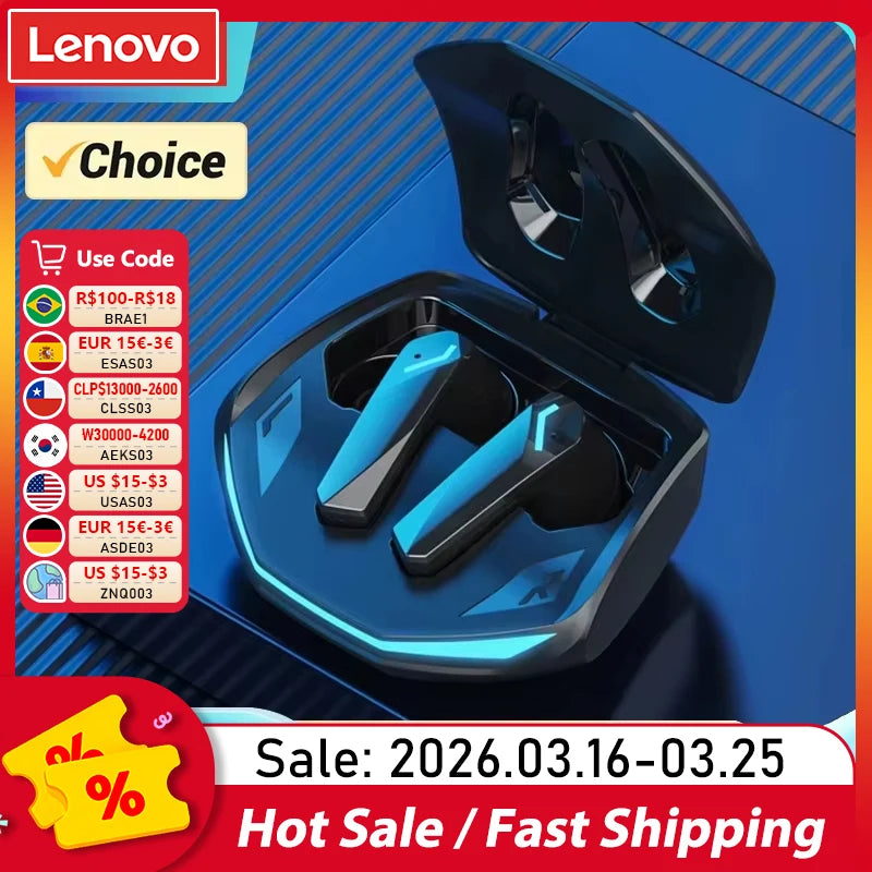 Choice Lenovo GM2 Pro Wireless Headphones