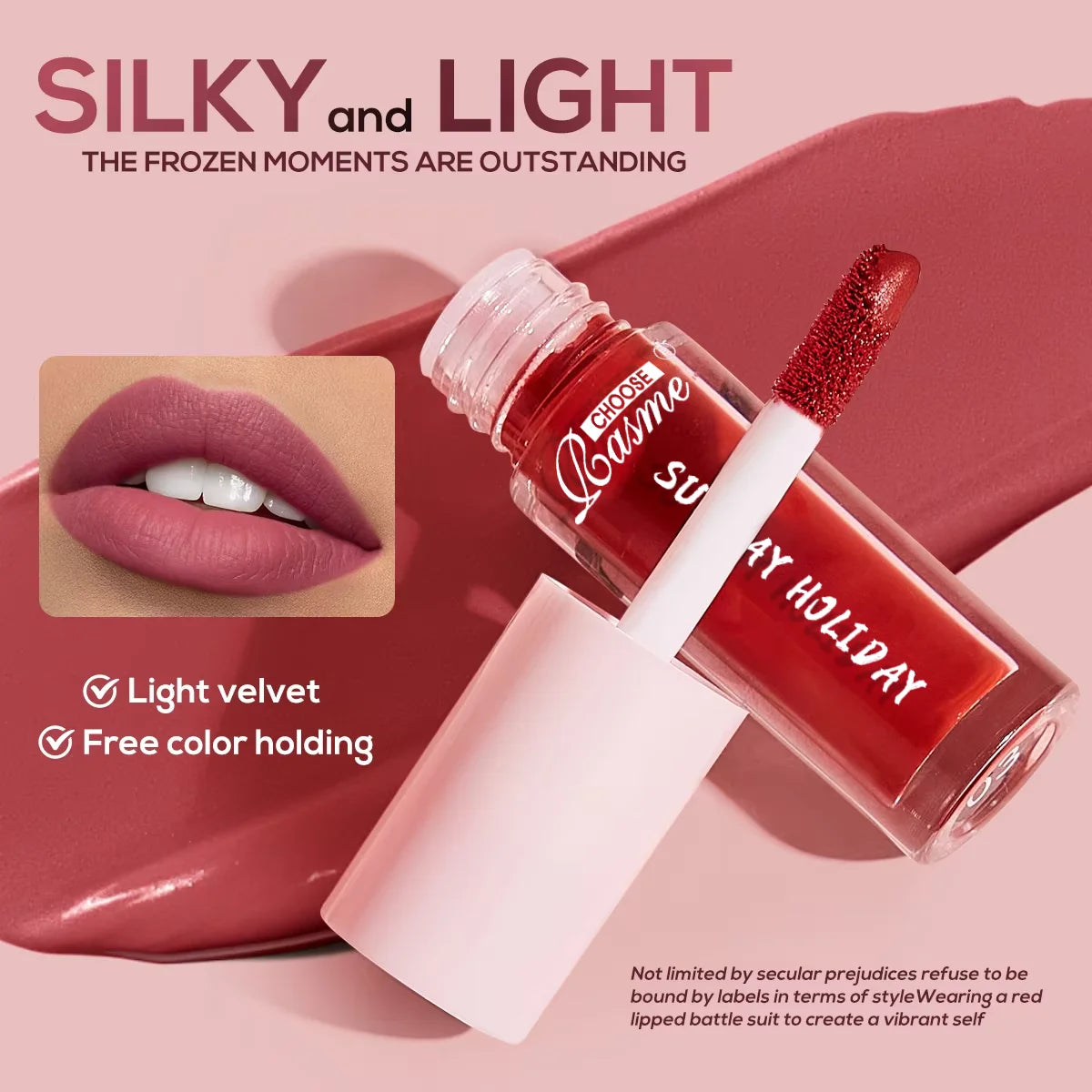 Conjunto de 10 Peças de Brilho Labial e Batom Aveludado