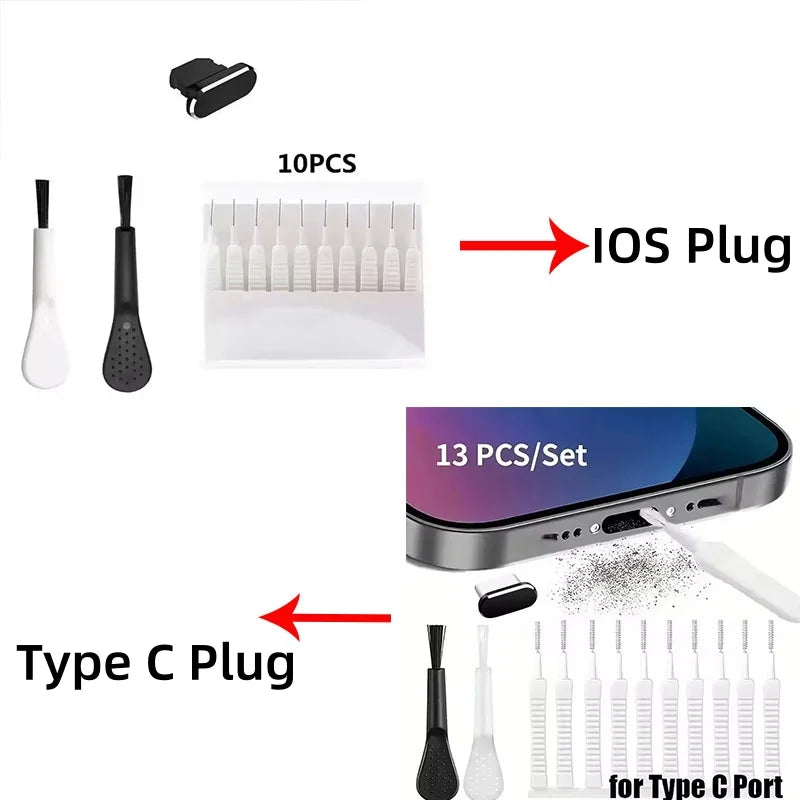 Kit de Limpeza de Portas de Carregamento