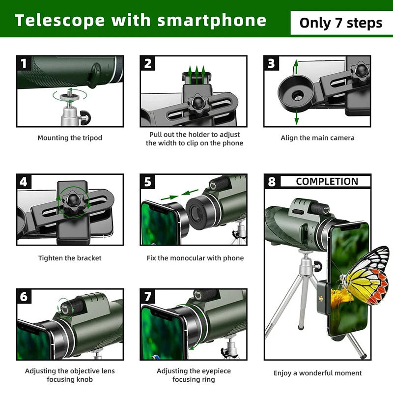 telescopio monocular