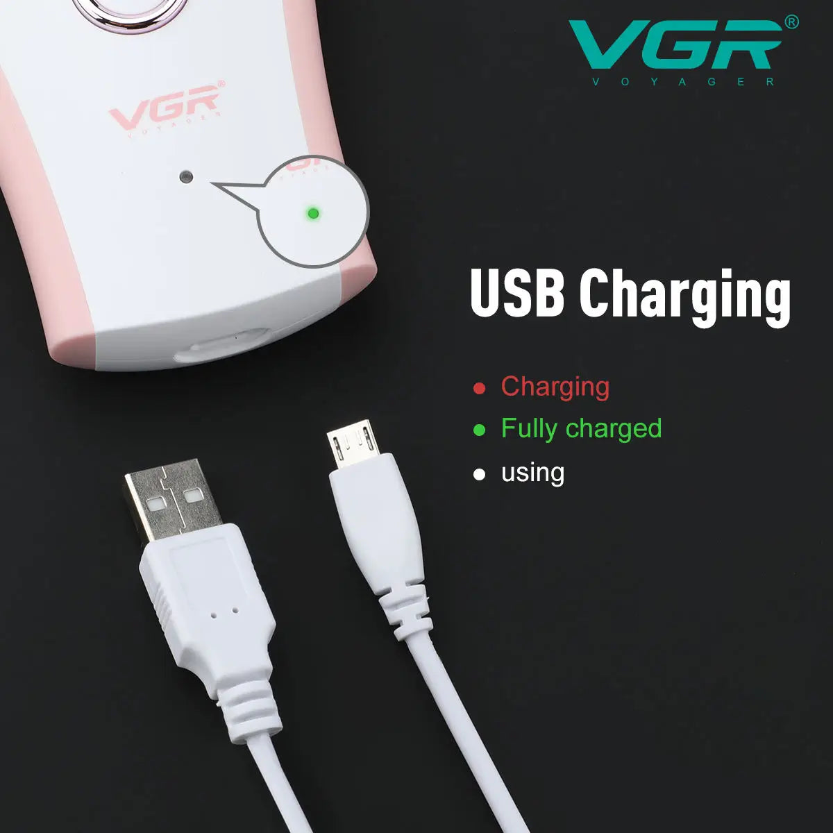 Vgr 705 depilador profissional
