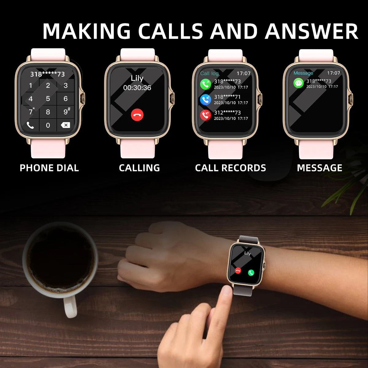 smartwatch iphone/android