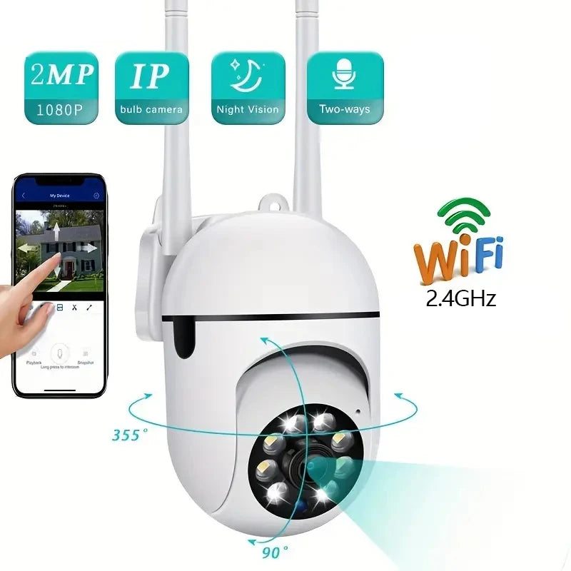 câmera de monitoramento sem fio 360