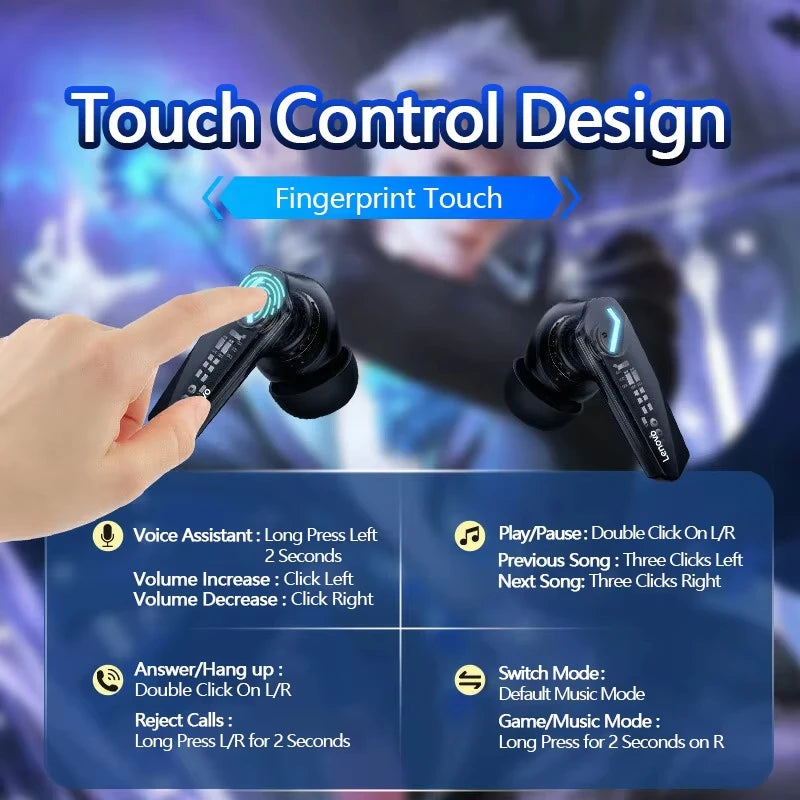 Choice Lenovo GM2 Pro Wireless Headphones