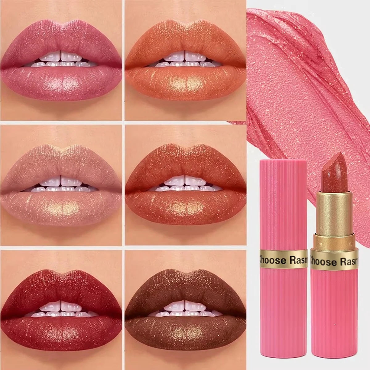 Lipstick Metallic Waterproof