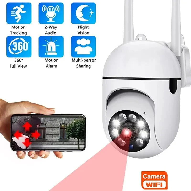 câmera de monitoramento sem fio 360